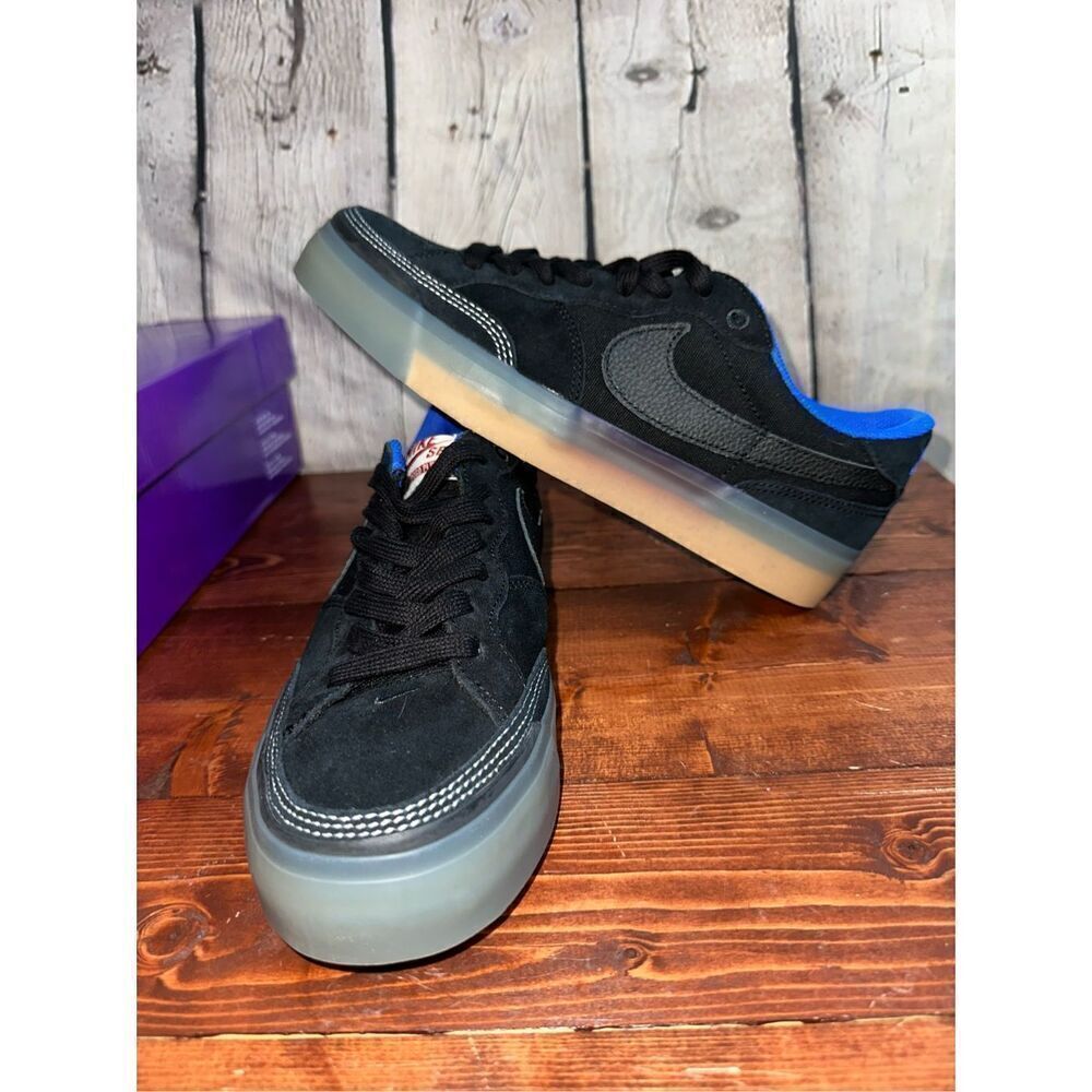 Nike Women's SB Zoom Pogo Plus Premium Black Gum Skate Shoes Size 9.5 DV5470 001 - Picture 10 of 10